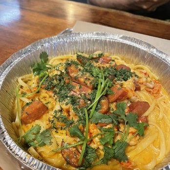 Nguyen's Kitchen - Crawfish Pasta - Vietnamese Near Me - Costa Mesa, California