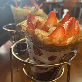 T-Swirl Crepe - Strawberries and Nutella Crepe - Creperies Near Me - Latham, New York T-Swirl Crepe - Strawberries and Nutella Crepe - Creperies Near Me - Latham, New York