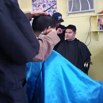 Galan Barber Shop - My two boys getting there styles on. - Barbers Near Me - Pomona, California Galan Barber Shop - My two boys getting there styles on. - Barbers Near Me - Pomona, California