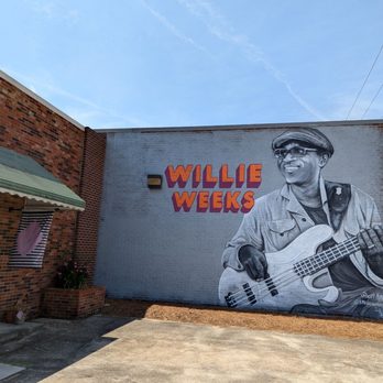 Willie Weeks Mural - Musicians Near Me - Salemburg, North Carolina Willie Weeks Mural - Musicians Near Me - Salemburg, North Carolina