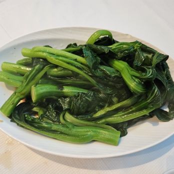 Dynasty - Choy sum in oyster sauce. Fresh, juicy and healthy. - Cantonese Near Me - Boston, Massachusetts