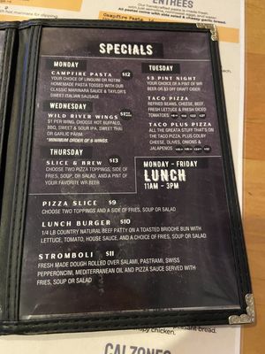Menu photo 2 Wild River Brewing & Pizza Grants Pass, OR Menu photo 2 Wild River Brewing & Pizza Grants Pass, OR