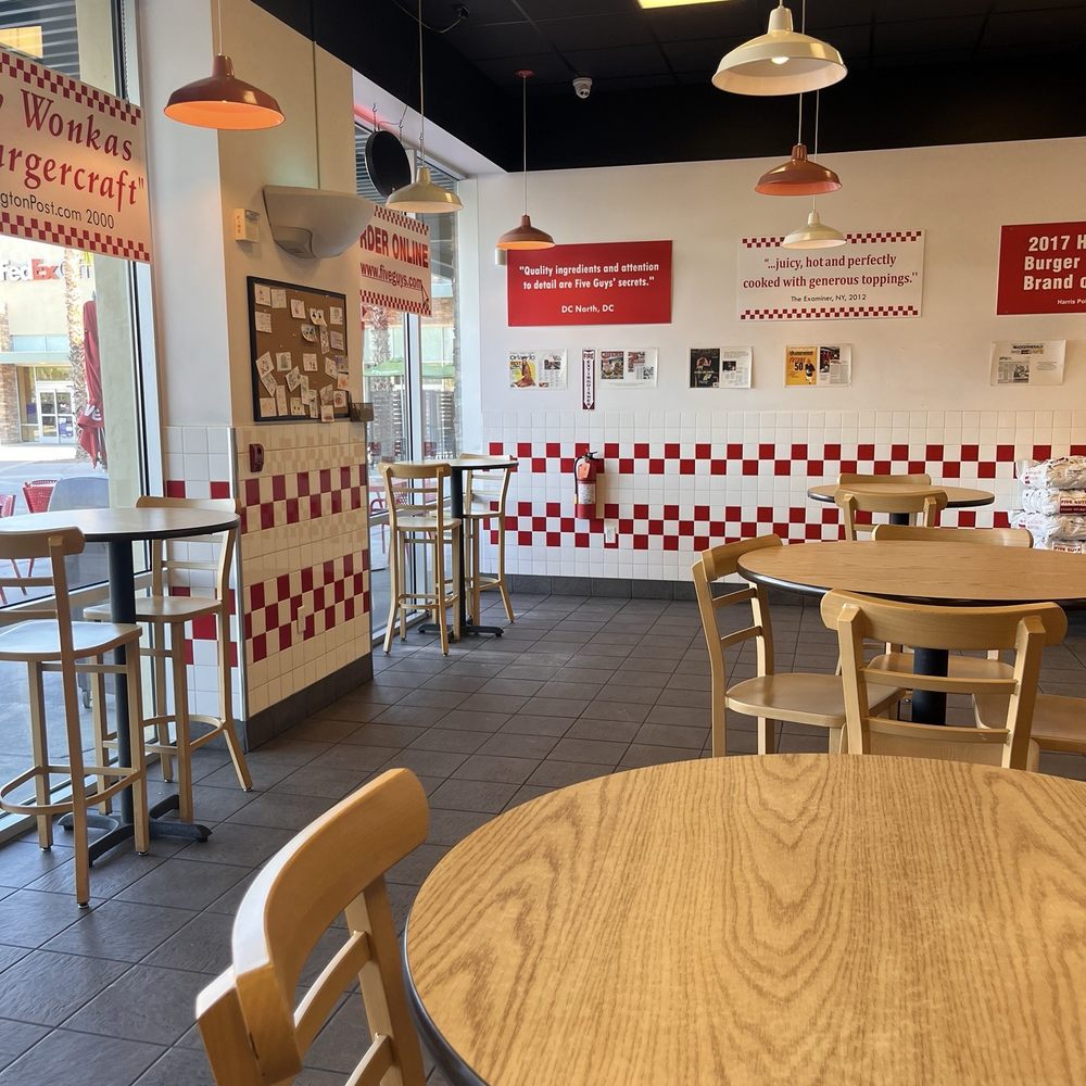 Five Guys - Burgers Near Me - Palm Springs, California