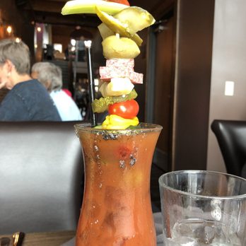 Brick & Bourbon - Make your own Bloody Mary bar. - New American Near Me - Stillwater, Minnesota Brick & Bourbon - Make your own Bloody Mary bar. - New American Near Me - Stillwater, Minnesota