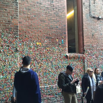 The Gum Wall - After the scrub - Local Flavor Near Me - Seattle, Washington The Gum Wall - After the scrub - Local Flavor Near Me - Seattle, Washington