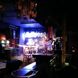 Herwood - Herwood stage. Getting ready for the first Herwood jam.