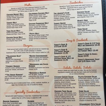 Jensen's Cafe - Menu - Breakfast & Brunch Near Me - Burnsville, Minnesota Jensen's Cafe - Menu - Breakfast & Brunch Near Me - Burnsville, Minnesota