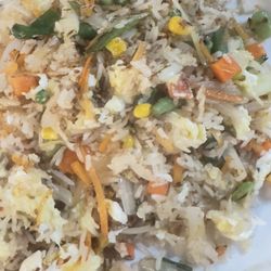 Gaga & Hoo Korean Restaurant - Fried rice with veggies.