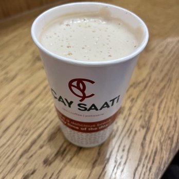 CAY SAATI - Large Latte was good 120 liras - Fast Food Near Me - İstanbul, 34