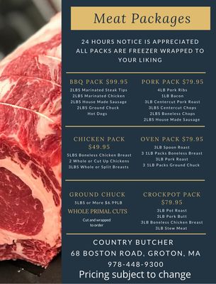 Menu photo 2 Country Butcher  Groton, MA