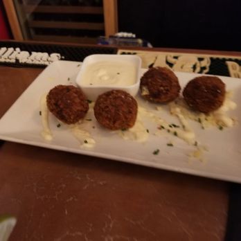 WhiskeyNeat - Short Rib croquettes.   Very good. - Whiskey Bars Near Me - Patchogue, New York