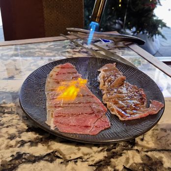iWagyu - DineLA: Set For Two ($110) - JP Wagyu Strip Loin Tsukimi Yaki A5 x2 01-31-2026 - Japanese Near Me - Monterey Park, California iWagyu - DineLA: Set For Two ($110) - JP Wagyu Strip Loin Tsukimi Yaki A5 x2 01-31-2026 - Japanese Near Me - Monterey Park, California