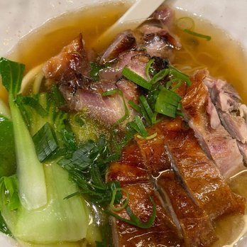 Hong Kong Kitchen - 2 kinds of BBQ meat in noodle soup - Dim Sum Near Me - Madrid, M