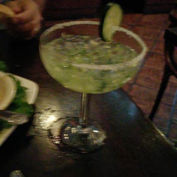 Bisbee's Table - Cucumber margarita with jalapeno. So refreshing and jalepenos makes my lips tingle. - American Near Me - Bisbee, Arizona