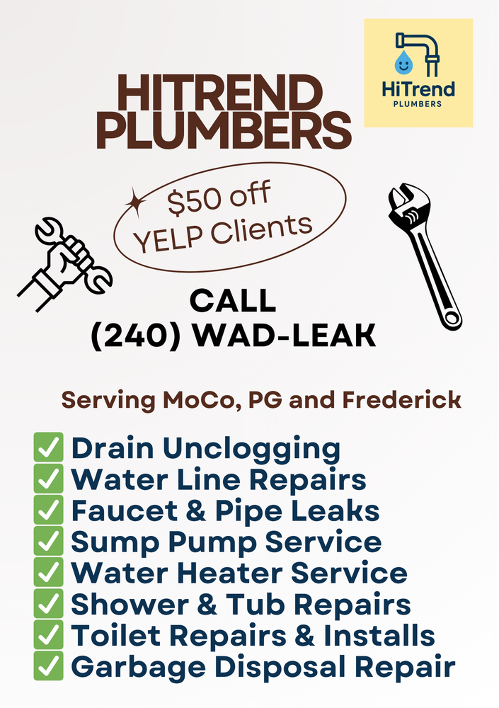 Slide of HiTrend Plumbers