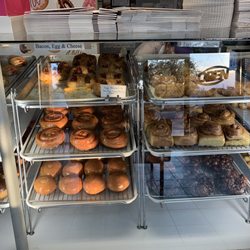 Am Donuts Croissants & More - Who wants a blueberry fritter? ME!