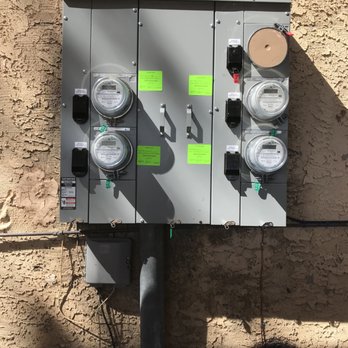 Electric Panel Specialists - 5 meter apartment meter pack finished - Electricians Near Me - Gold Canyon, Arizona Electric Panel Specialists - 5 meter apartment meter pack finished - Electricians Near Me - Gold Canyon, Arizona