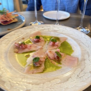 The Oakville Grill & Cellar - hamachi crudo - American Near Me - Chicago, Illinois The Oakville Grill & Cellar - hamachi crudo - American Near Me - Chicago, Illinois