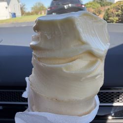 Tropical Sno WashMO - Tasty Pineapple Dole Whip. Hmm, it did not melt on a hot day!