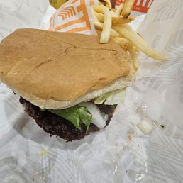 Jr. Double burger meal Jr. Double burger meal