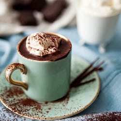 Chocolatiers Edward and Irwyn - Hot chocolate, from their website.