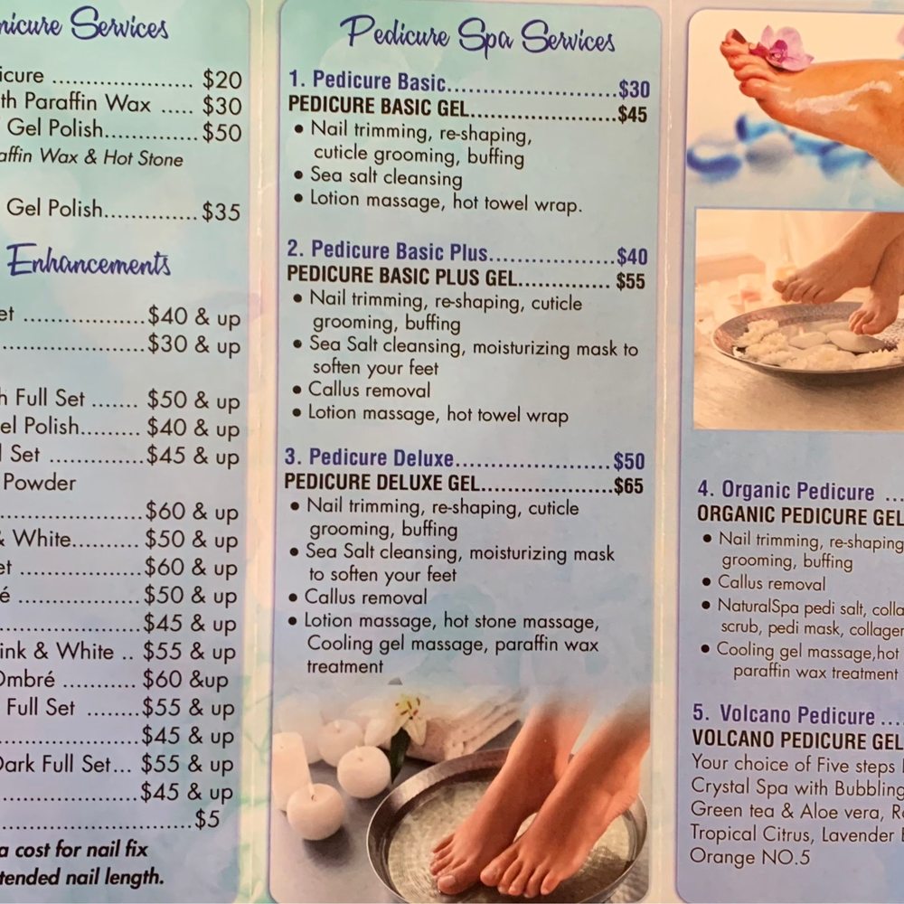 D and D Nails Bar - 6/1/2023: D & D Nails Bar's services brochure--Page 2. - Nail Salons Near Me - Cameron Park, California D and D Nails Bar - 6/1/2023: D & D Nails Bar's services brochure--Page 2. - Nail Salons Near Me - Cameron Park, California