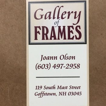 Gallery of Frames - Framing Near Me - Goffstown, New Hampshire Gallery of Frames - Framing Near Me - Goffstown, New Hampshire
