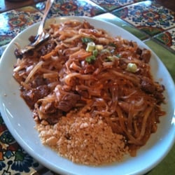 Uncle Tim's Thai House - Pad thai order at uncle tims