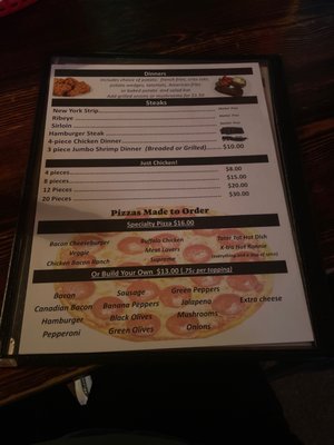 Menu photo 1 Jet Lanes Presho, SD
