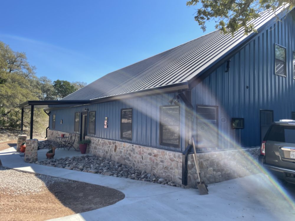 Slide of Steel Standing