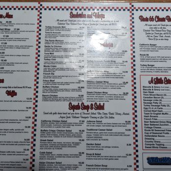 Stacks On Route 66 - Stacks Menu - Page 1 - Oct 19, 2023 - American Near Me - Glendora, California Stacks On Route 66 - Stacks Menu - Page 1 - Oct 19, 2023 - American Near Me - Glendora, California