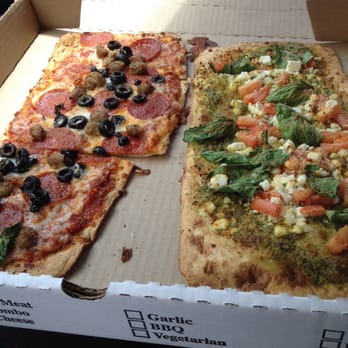 Leonardi's Pizza - Leo's Trio and Pesto Feta - Pizza Near Me - Pomona, California Leonardi's Pizza - Leo's Trio and Pesto Feta - Pizza Near Me - Pomona, California