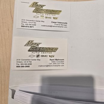 Mark Christopher Auto Center - Car Dealers Near Me - Ontario, California