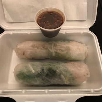 Pho Central - $5.50 veggie tofu salad rolls - Vietnamese Near Me - Vancouver, British Columbia