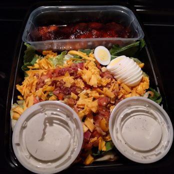 Noodles & Greens - BBQ Salmon Salad - Salad Near Me - Saint Charles, Missouri Noodles & Greens - BBQ Salmon Salad - Salad Near Me - Saint Charles, Missouri