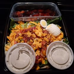 Noodles & Greens - BBQ Salmon Salad