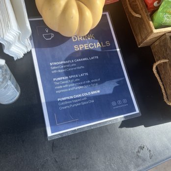 Pinpoint Cafe - Fall Drinks! - Coffee & Tea Near Me - San Diego, California