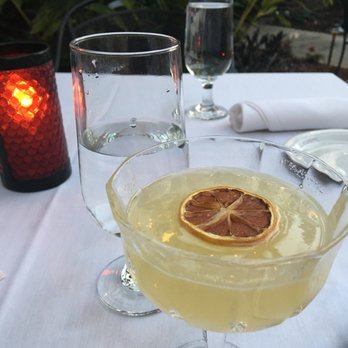 The Cellar Restaurant - The Bee's Knees - very refreshing and delicious - French Near Me - Fullerton, California