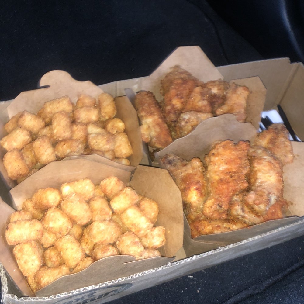 Fusion Wings - 12 Piece Fusion Wings 12 piece spicy lemon pepper Tater Tots - Chicken Wings Near Me - Montebello, California Fusion Wings - 12 Piece Fusion Wings 12 piece spicy lemon pepper Tater Tots - Chicken Wings Near Me - Montebello, California