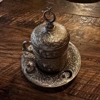 Truva Turkish Kitchen - Turkish coffee with the lid on - Turkish Near Me - Cincinnati, Ohio Truva Turkish Kitchen - Turkish coffee with the lid on - Turkish Near Me - Cincinnati, Ohio