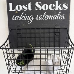 The Laundry Room - They even have a lost sock basket!