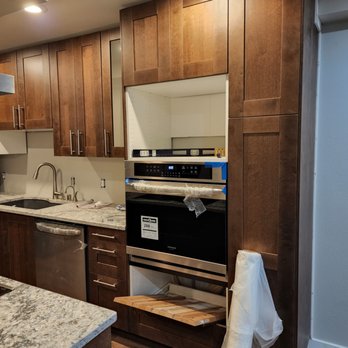 Red Line Electric Services - My newly-mounted oven! - Electricians Near Me