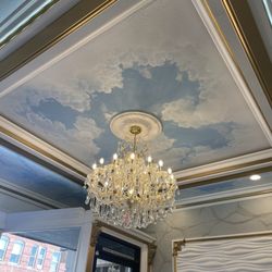Bliss Sandwiches And Boba Cafe - Pretty ceiling 5.17.25