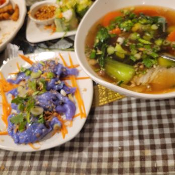 Aroy Thai Garden - Massive soup with dumplings, - Thai Near Me - Middletown, Connecticut