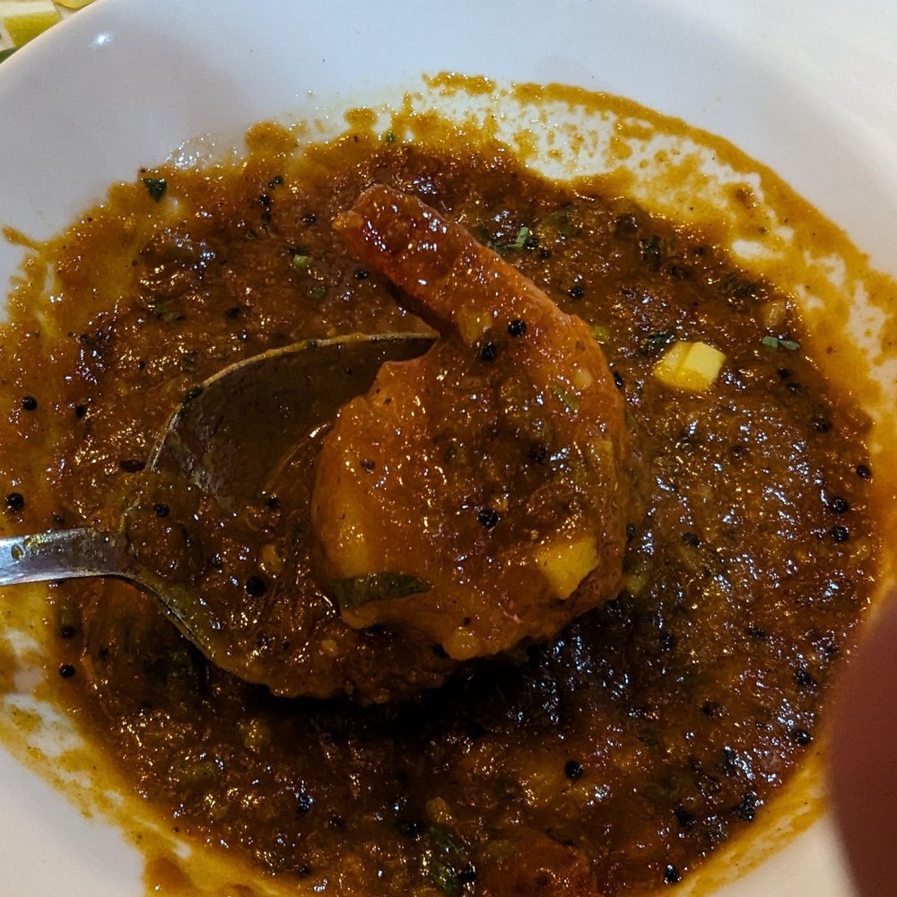 Aangara Indian Cuisine - Mango Shrimp Curry - Indian Near Me - Keyport, New Jersey