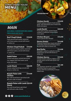 Menu photo 3 Samir Kabab House Burlington, ON Menu photo 3 Samir Kabab House Burlington, ON