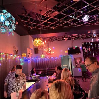 Don't Tell Mama - Bar view of DTM's ambiance on a Friday night. - Lounges Near Me - Las Vegas, Nevada