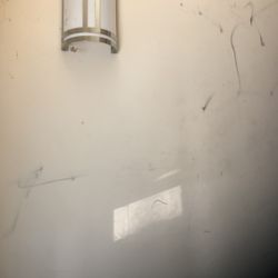 Mattress Firm Beltway Plaza Mall - Wall completely marked