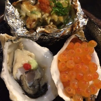 Sushi Sasabune - Oyster sampler - Sushi Bars Near Me - Honolulu, Hawaii Sushi Sasabune - Oyster sampler - Sushi Bars Near Me - Honolulu, Hawaii