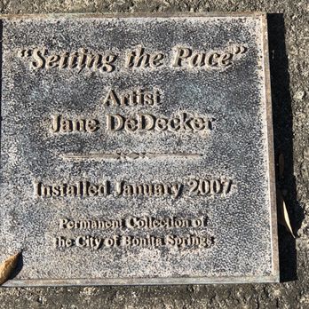 Setting the Pace - Public Art Near Me - Bonita Springs, Florida Setting the Pace - Public Art Near Me - Bonita Springs, Florida